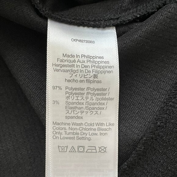 Madewell Crepe Square-Neck Puff-Sleeve Top Size XS - Picture 6 of 6